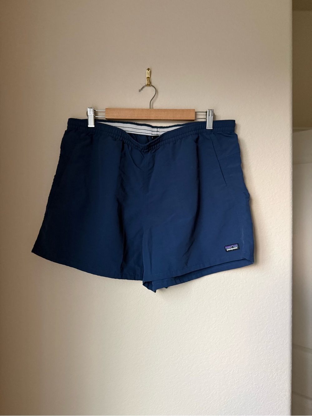 Patagonia Women's Baggies Shorts - 5" Stone Blue Size XL
